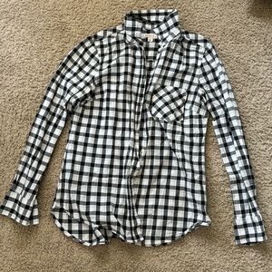 Merona medium traditional collared flannel shirt